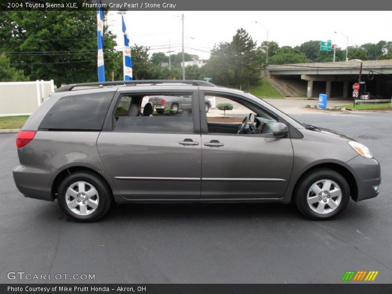 Phantom Gray Pearl / Stone Gray 2004 Toyota Sienna XLE