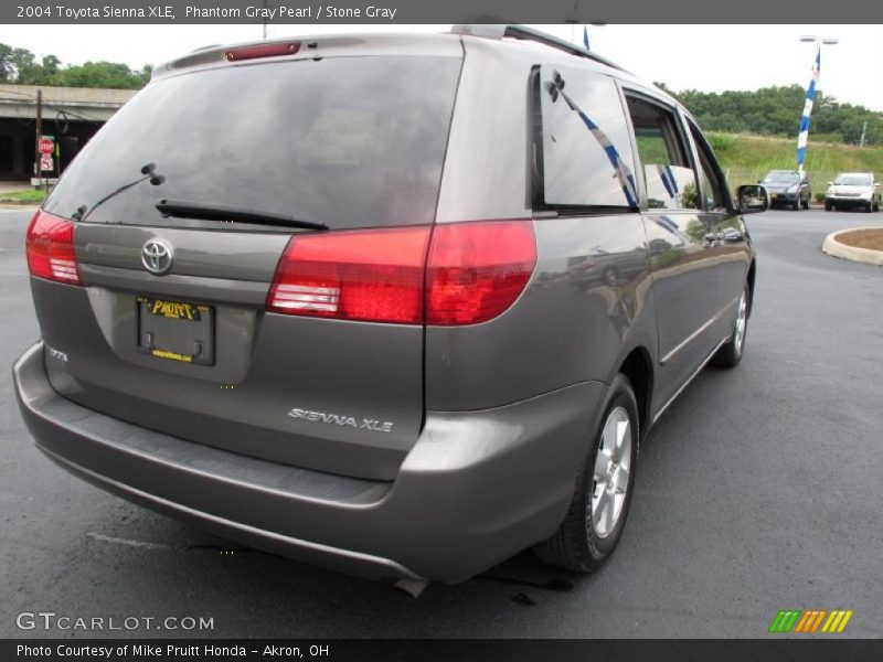 Phantom Gray Pearl / Stone Gray 2004 Toyota Sienna XLE