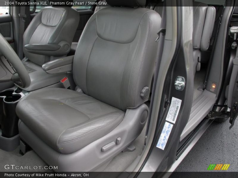 Phantom Gray Pearl / Stone Gray 2004 Toyota Sienna XLE