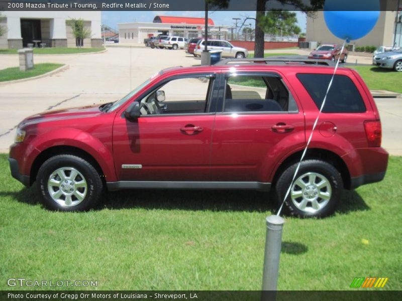 Redfire Metallic / Stone 2008 Mazda Tribute i Touring