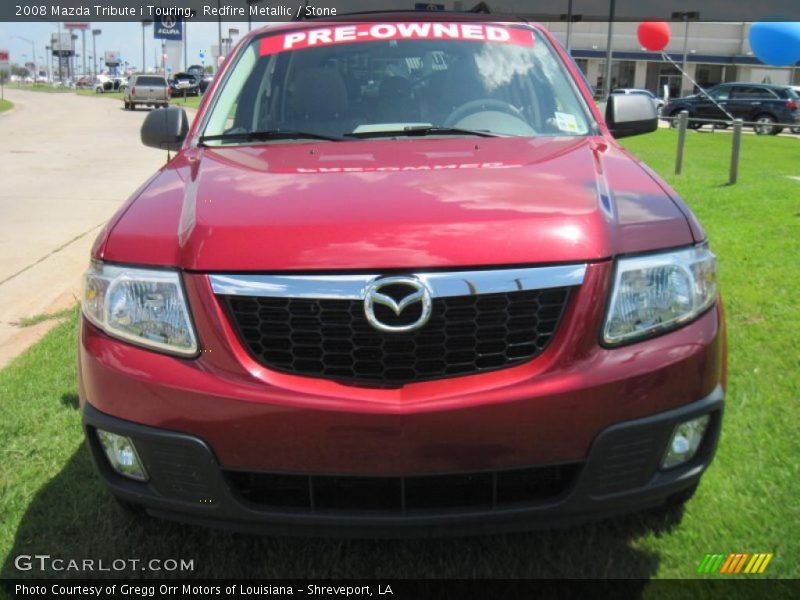 Redfire Metallic / Stone 2008 Mazda Tribute i Touring