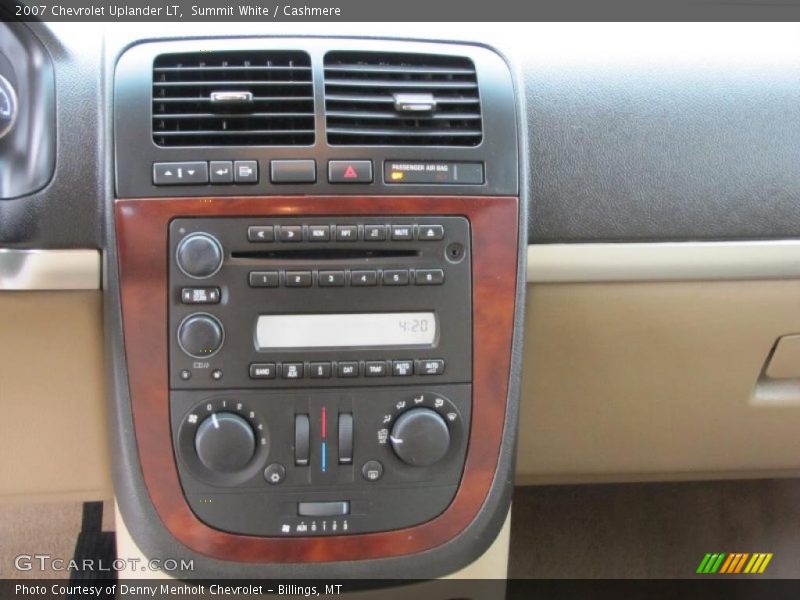 Summit White / Cashmere 2007 Chevrolet Uplander LT