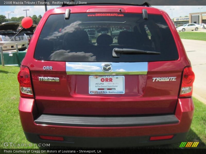 Redfire Metallic / Stone 2008 Mazda Tribute i Touring