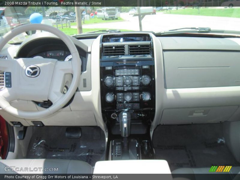 Redfire Metallic / Stone 2008 Mazda Tribute i Touring