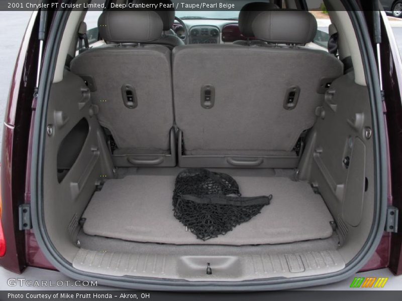 Deep Cranberry Pearl / Taupe/Pearl Beige 2001 Chrysler PT Cruiser Limited