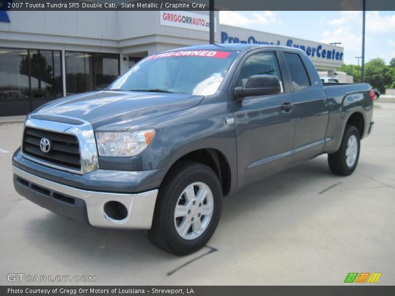 Slate Metallic / Graphite Gray 2007 Toyota Tundra SR5 Double Cab