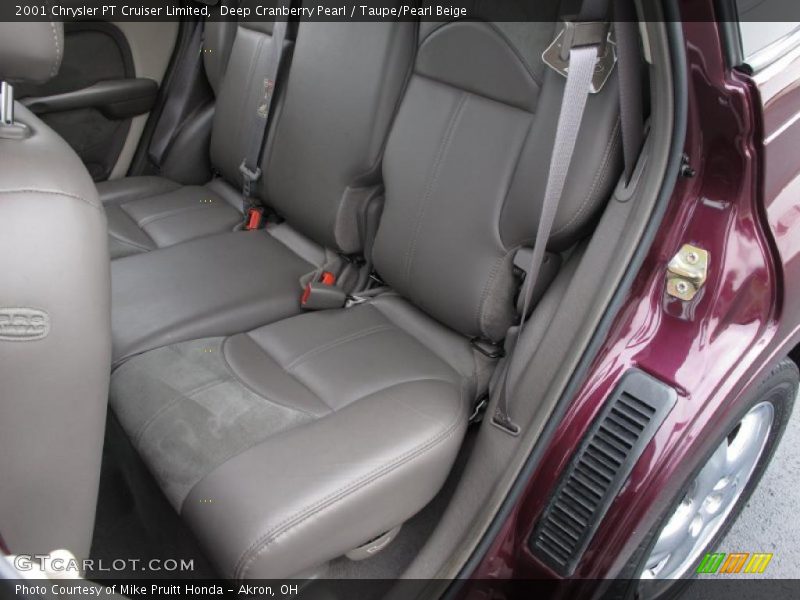 Deep Cranberry Pearl / Taupe/Pearl Beige 2001 Chrysler PT Cruiser Limited