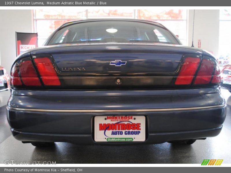 Medium Adriatic Blue Metallic / Blue 1997 Chevrolet Lumina