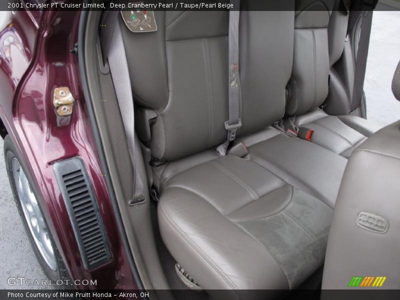 Deep Cranberry Pearl / Taupe/Pearl Beige 2001 Chrysler PT Cruiser Limited