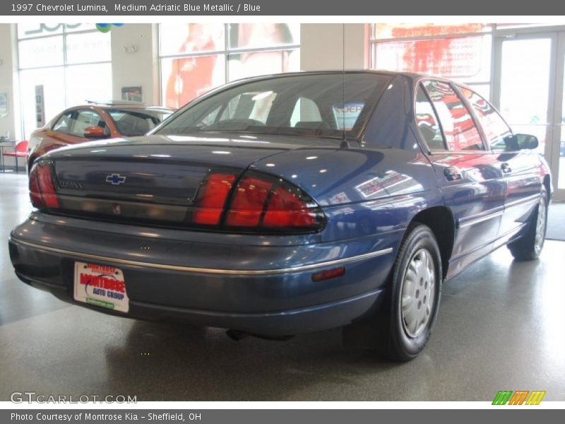 Medium Adriatic Blue Metallic / Blue 1997 Chevrolet Lumina