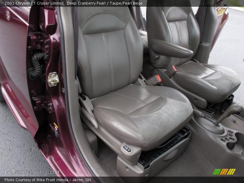 Deep Cranberry Pearl / Taupe/Pearl Beige 2001 Chrysler PT Cruiser Limited