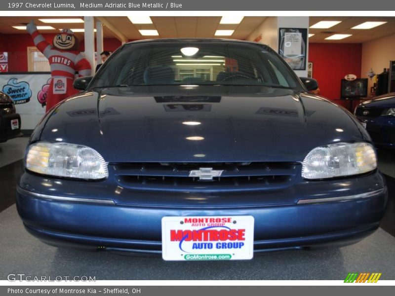 Medium Adriatic Blue Metallic / Blue 1997 Chevrolet Lumina