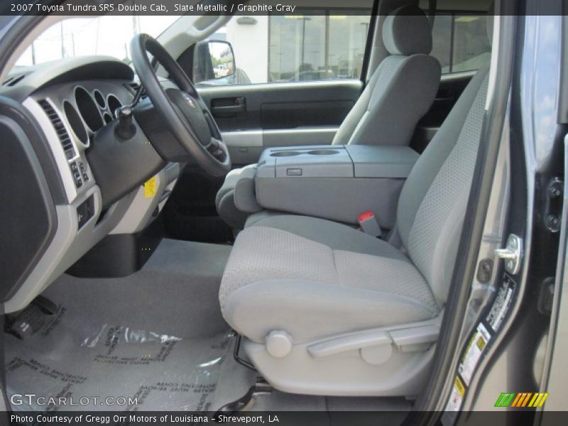 Slate Metallic / Graphite Gray 2007 Toyota Tundra SR5 Double Cab