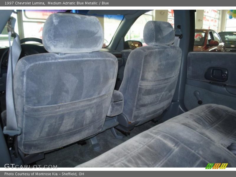 Medium Adriatic Blue Metallic / Blue 1997 Chevrolet Lumina