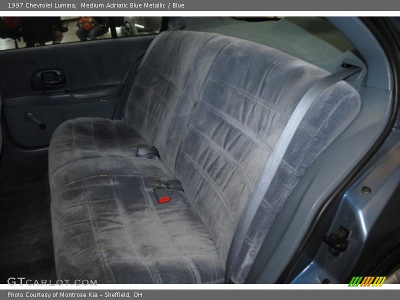 Medium Adriatic Blue Metallic / Blue 1997 Chevrolet Lumina