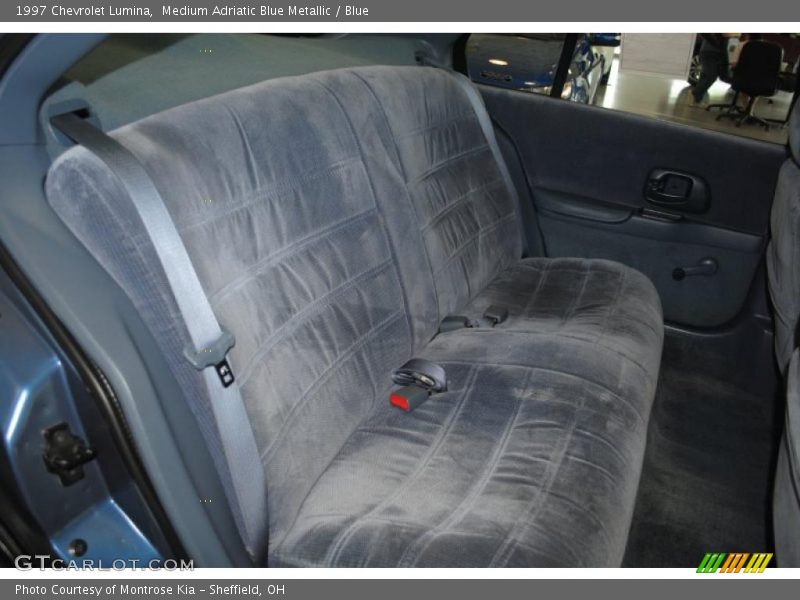 Medium Adriatic Blue Metallic / Blue 1997 Chevrolet Lumina