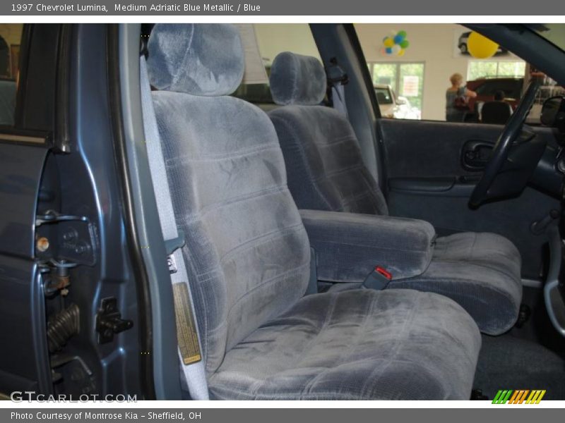Medium Adriatic Blue Metallic / Blue 1997 Chevrolet Lumina
