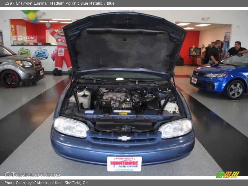 Medium Adriatic Blue Metallic / Blue 1997 Chevrolet Lumina
