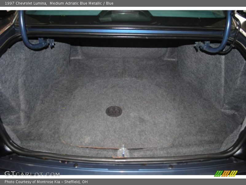 Medium Adriatic Blue Metallic / Blue 1997 Chevrolet Lumina