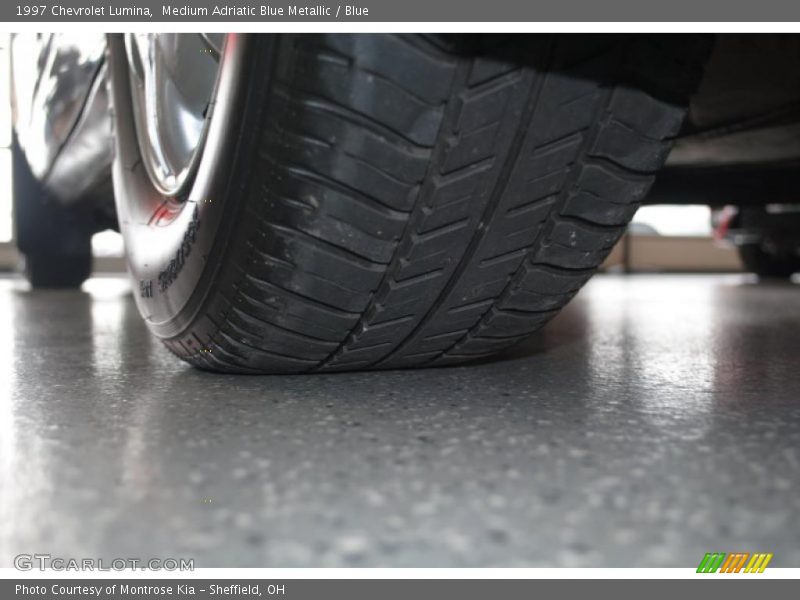 Medium Adriatic Blue Metallic / Blue 1997 Chevrolet Lumina