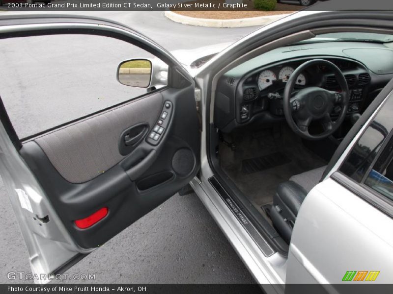 Galaxy Silver Metallic / Graphite 2003 Pontiac Grand Prix Limited Edition GT Sedan