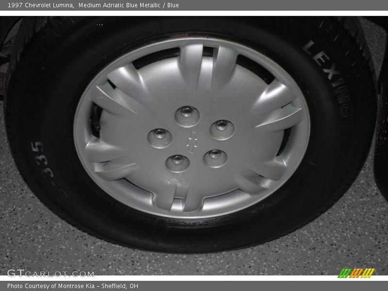 Medium Adriatic Blue Metallic / Blue 1997 Chevrolet Lumina