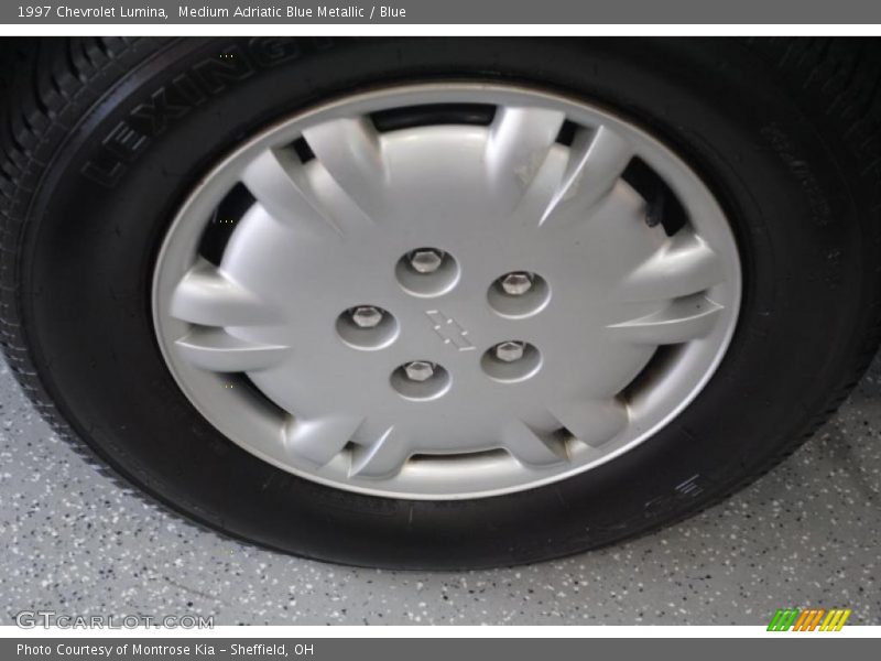 Medium Adriatic Blue Metallic / Blue 1997 Chevrolet Lumina