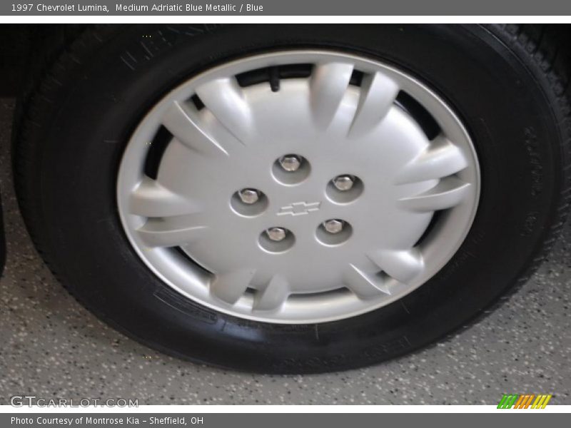 Medium Adriatic Blue Metallic / Blue 1997 Chevrolet Lumina