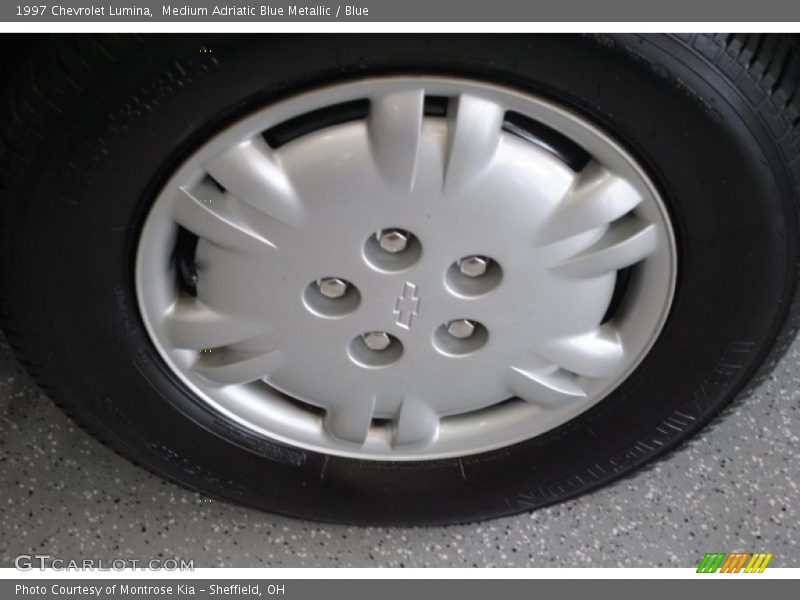 Medium Adriatic Blue Metallic / Blue 1997 Chevrolet Lumina