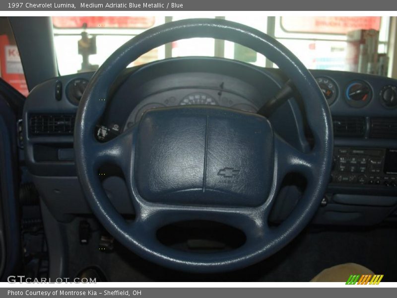 Medium Adriatic Blue Metallic / Blue 1997 Chevrolet Lumina