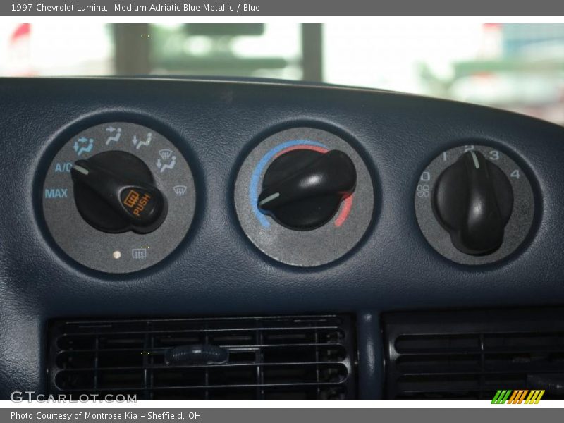 Medium Adriatic Blue Metallic / Blue 1997 Chevrolet Lumina
