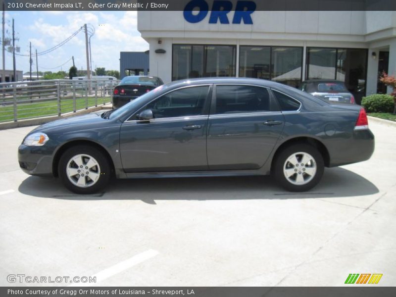Cyber Gray Metallic / Ebony 2010 Chevrolet Impala LT
