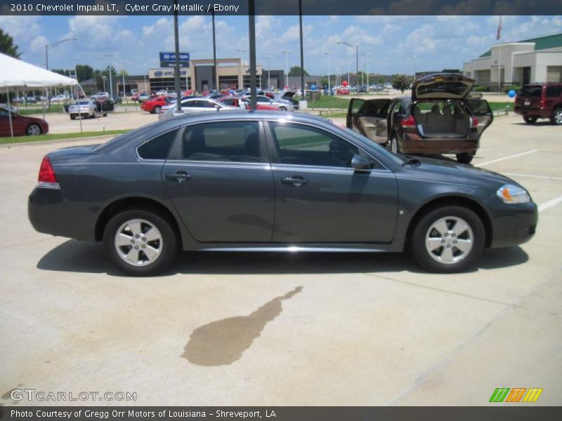 Cyber Gray Metallic / Ebony 2010 Chevrolet Impala LT