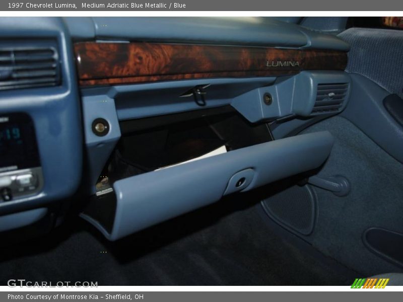 Medium Adriatic Blue Metallic / Blue 1997 Chevrolet Lumina
