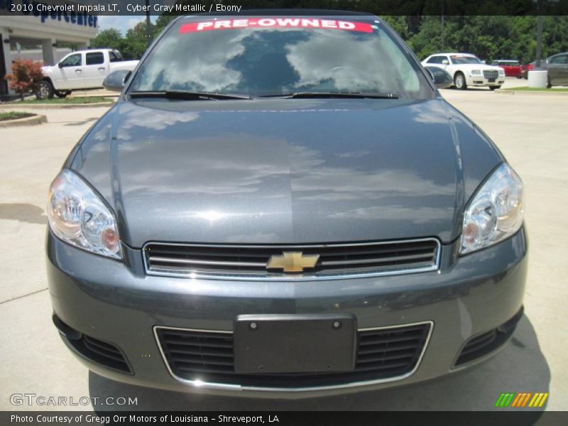 Cyber Gray Metallic / Ebony 2010 Chevrolet Impala LT