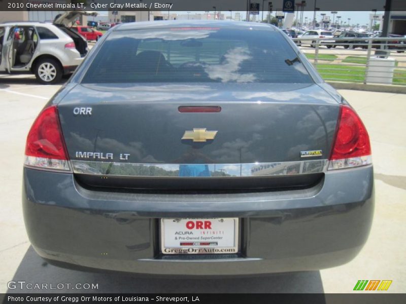 Cyber Gray Metallic / Ebony 2010 Chevrolet Impala LT