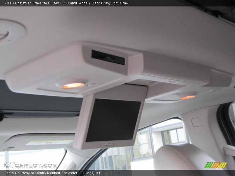 Summit White / Dark Gray/Light Gray 2010 Chevrolet Traverse LT AWD