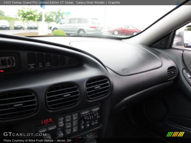 Galaxy Silver Metallic / Graphite 2003 Pontiac Grand Prix Limited Edition GT Sedan