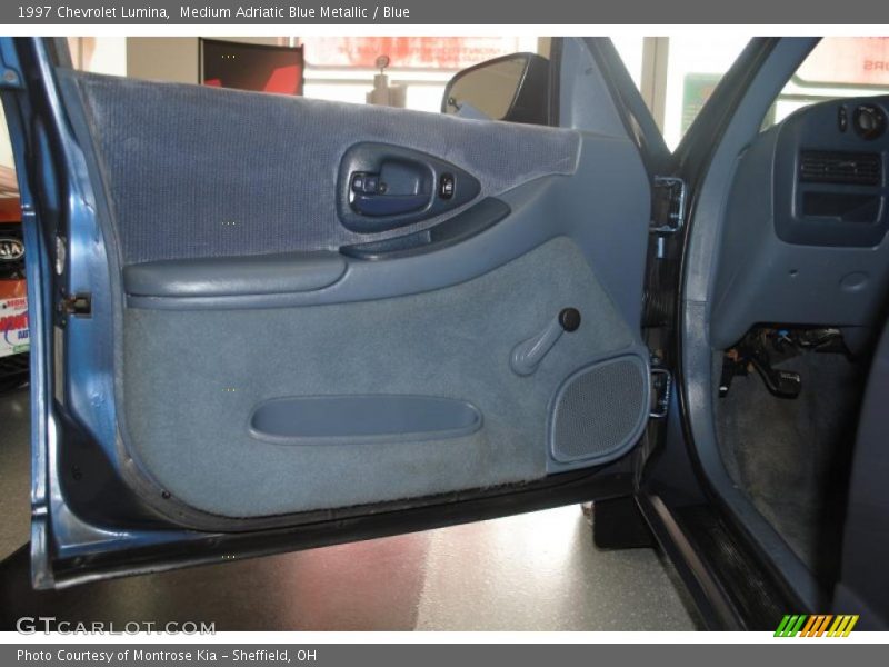 Medium Adriatic Blue Metallic / Blue 1997 Chevrolet Lumina