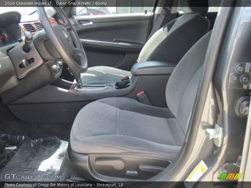 Cyber Gray Metallic / Ebony 2010 Chevrolet Impala LT