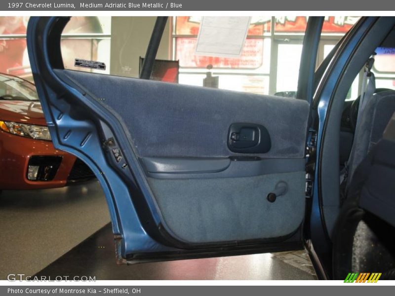 Medium Adriatic Blue Metallic / Blue 1997 Chevrolet Lumina