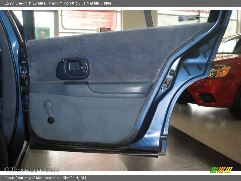 Medium Adriatic Blue Metallic / Blue 1997 Chevrolet Lumina