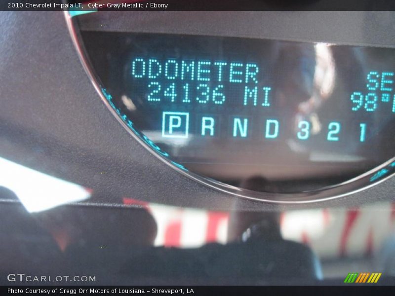 Cyber Gray Metallic / Ebony 2010 Chevrolet Impala LT