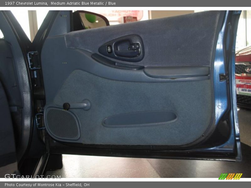 Medium Adriatic Blue Metallic / Blue 1997 Chevrolet Lumina