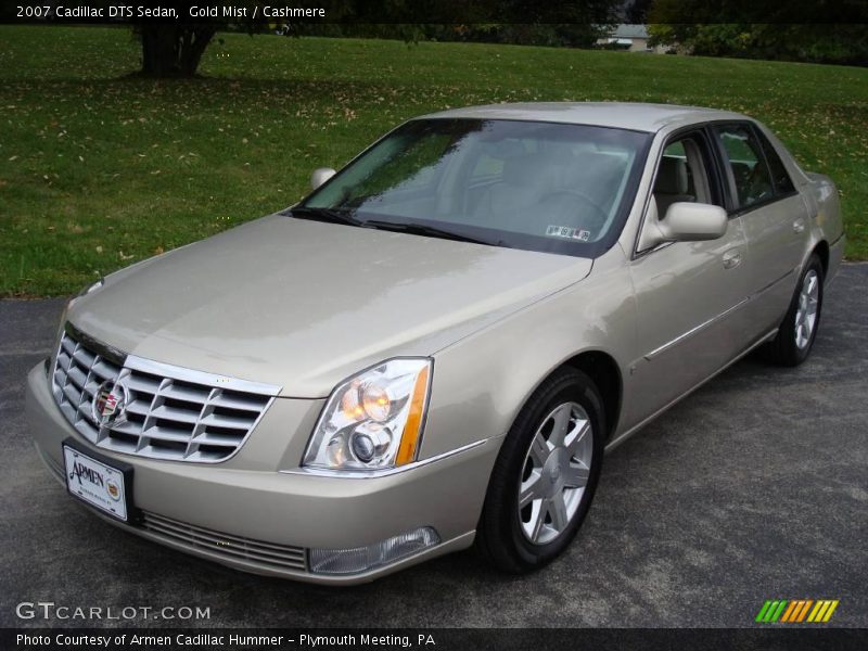 Gold Mist / Cashmere 2007 Cadillac DTS Sedan