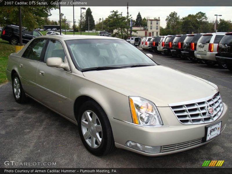 Gold Mist / Cashmere 2007 Cadillac DTS Sedan