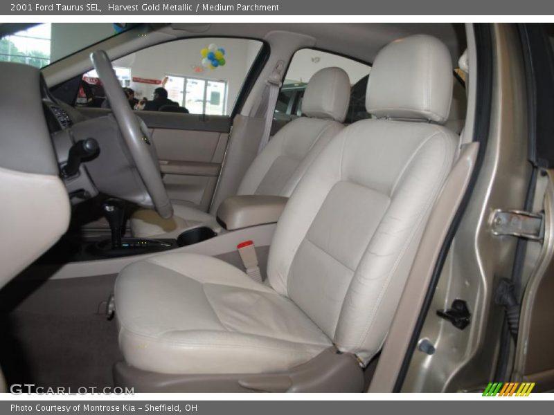 Harvest Gold Metallic / Medium Parchment 2001 Ford Taurus SEL