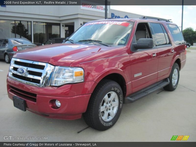 Redfire Metallic / Stone 2008 Ford Expedition XLT