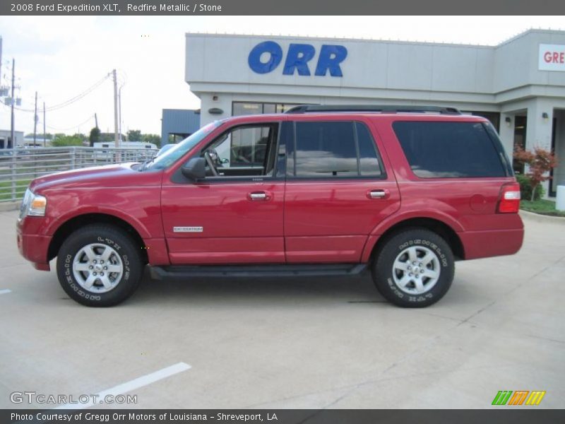 Redfire Metallic / Stone 2008 Ford Expedition XLT