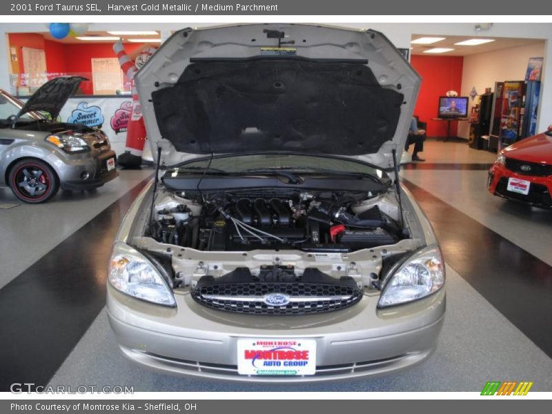 Harvest Gold Metallic / Medium Parchment 2001 Ford Taurus SEL